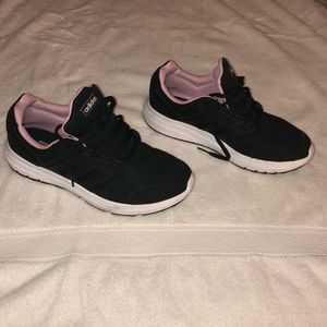 Black adidas sneakers